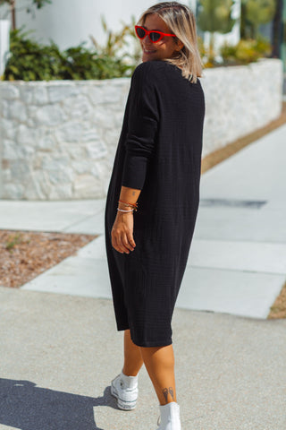 Essential Knit Dress - Black
