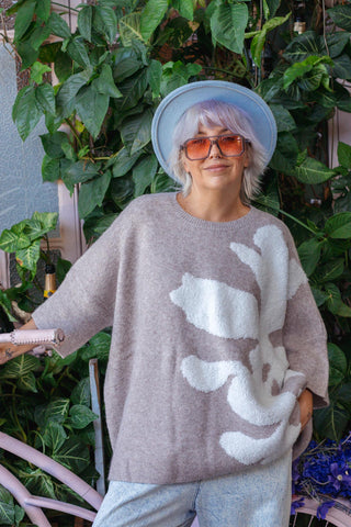 Fleur Knit - Neutral