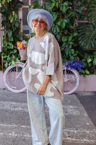 Fleur Knit - Neutral