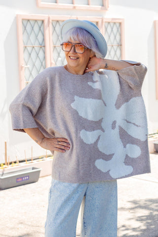 Fleur Knit - Neutral