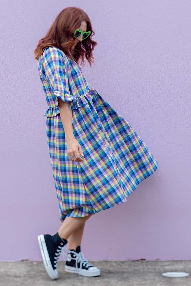 Freya Dress - Purple