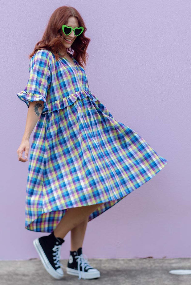 Freya Dress - Purple