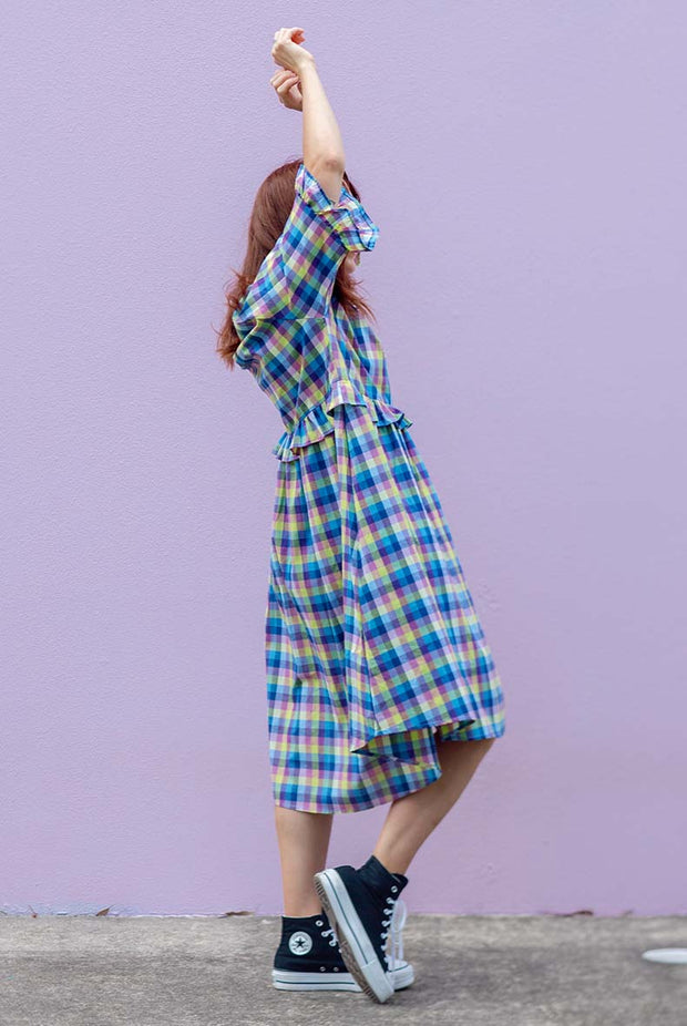 Freya Dress - Purple