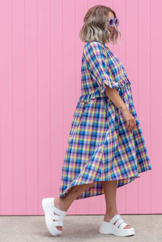 Freya Dress - Purple