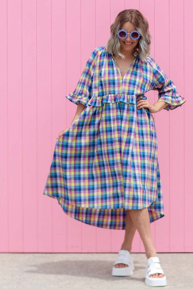 Freya Dress - Purple