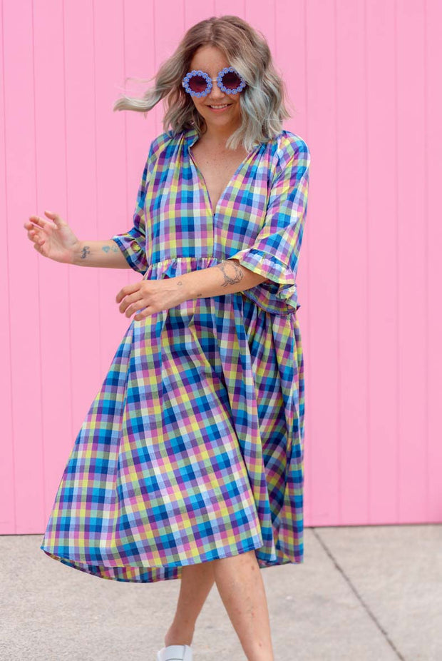 Freya Dress - Purple