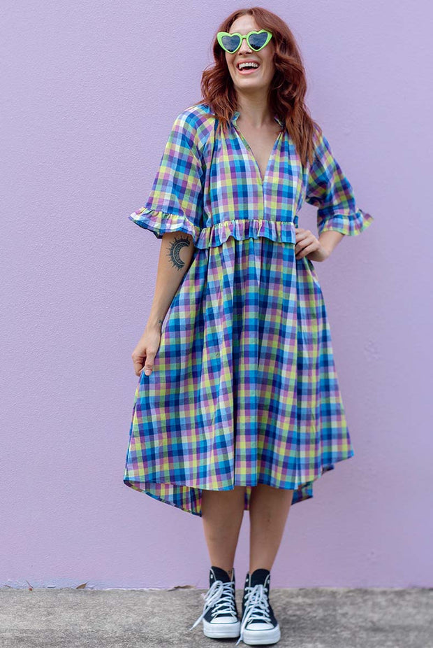Freya Dress - Purple