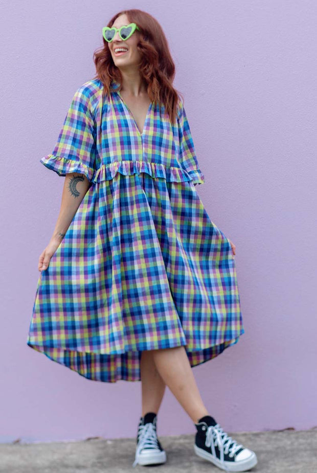 Freya Dress - Purple
