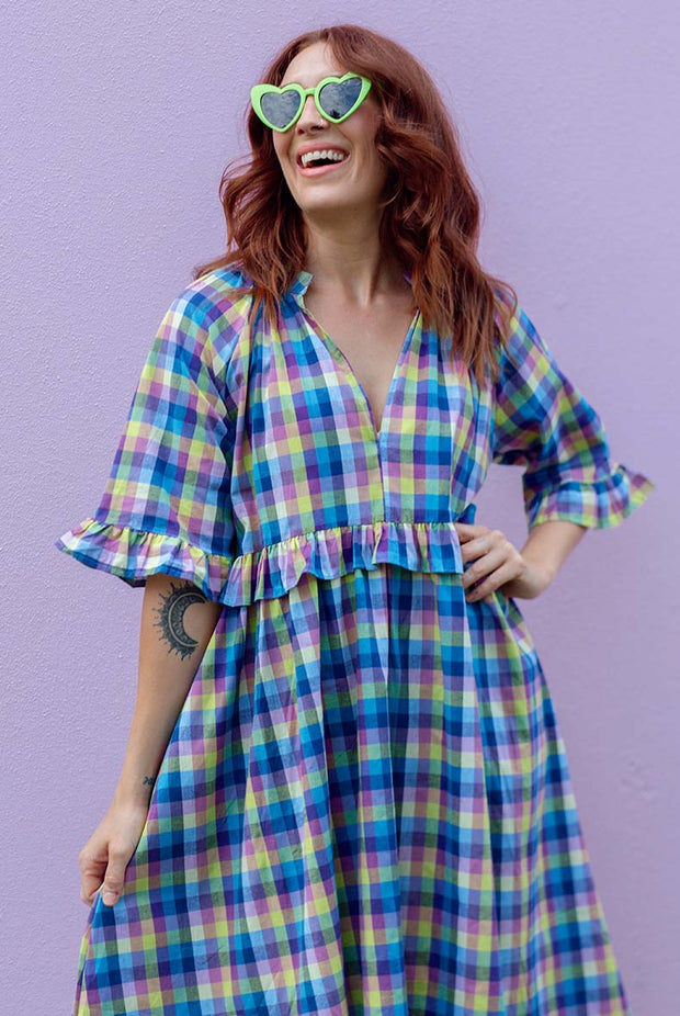 Freya Dress - Purple