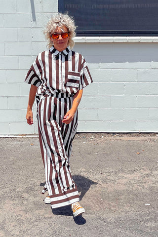 Hallie Pants - Stripe