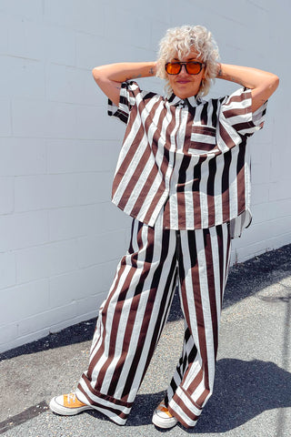 Hallie Pants - Stripe