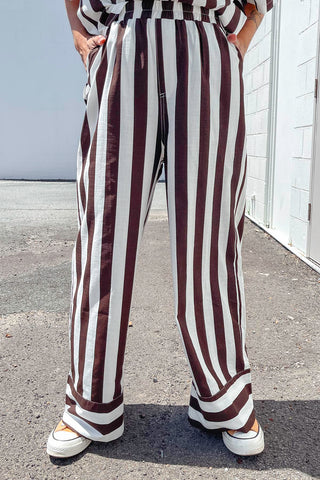 Hallie Pants - Stripe