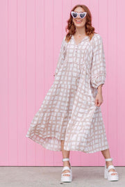 Harriet Boho Maxi - Latte