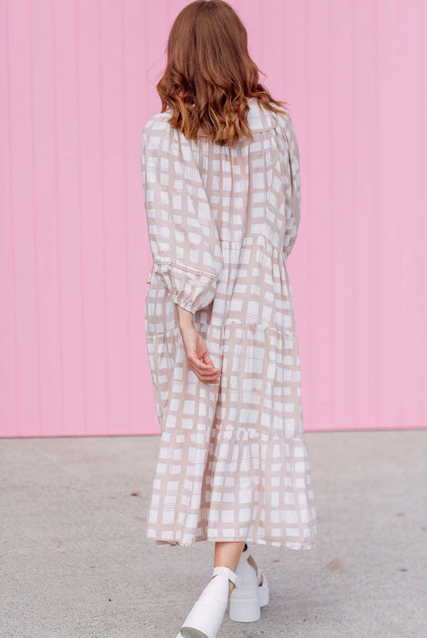 Harriet Boho Maxi - Latte