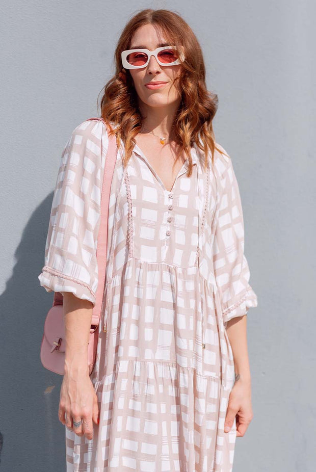 Harriet Boho Maxi - Latte