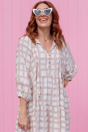 Harriet Boho Maxi - Latte