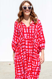 Harriet Boho Maxi - Rose