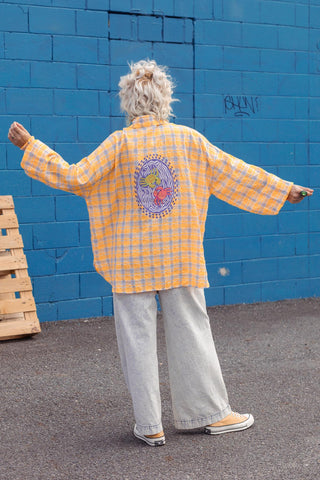 Hayden Shirt - Ocean Orange