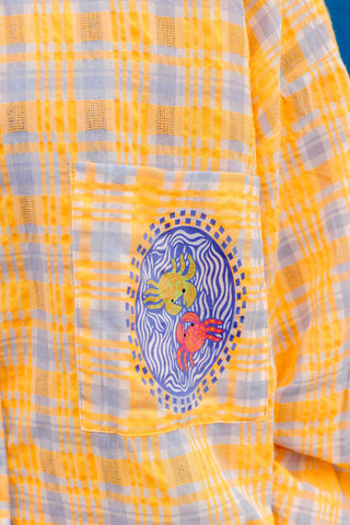 Hayden Shirt - Ocean Orange