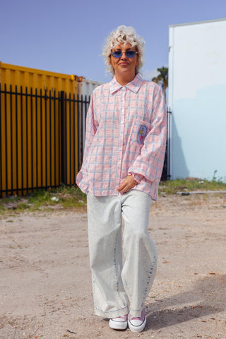 Hayden Shirt - Ocean Pink