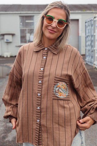 Hayden Shirt - Wild Latte