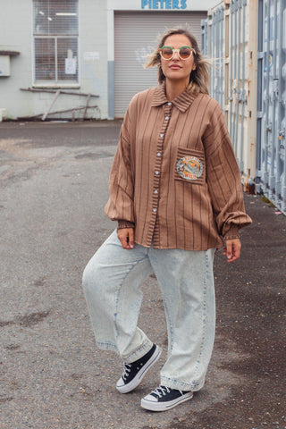 Hayden Shirt - Wild Latte