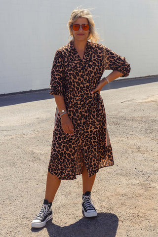 Hazel Dress - Leopard