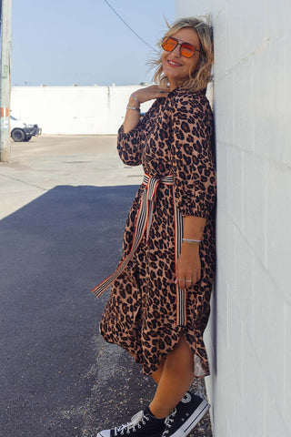 Hazel Dress - Leopard