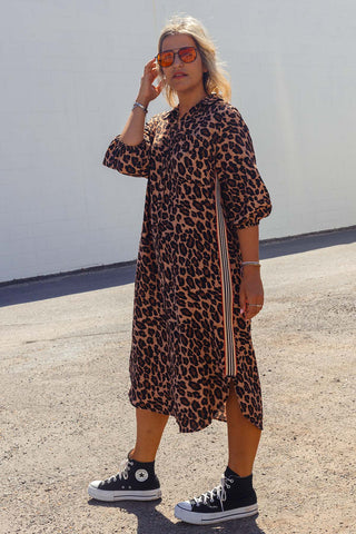 Hazel Dress - Leopard