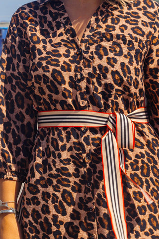 Hazel Dress - Leopard