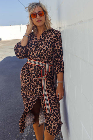 Hazel Dress - Leopard