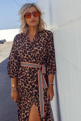Hazel Dress - Leopard