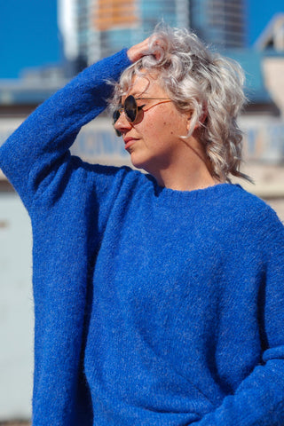 Helsinki Knit - Cobalt