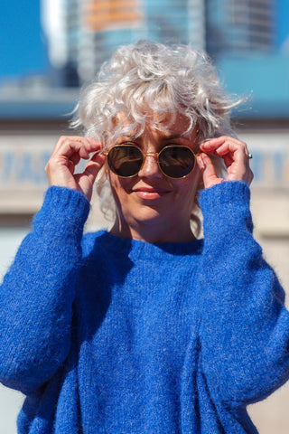 Helsinki Knit - Cobalt