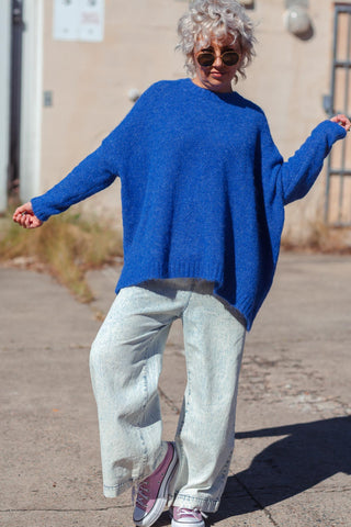 Helsinki Knit - Cobalt