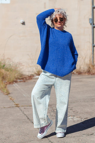 Helsinki Knit - Cobalt