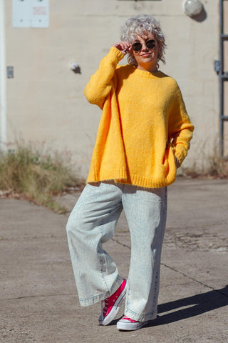 Helsinki Knit - Yellow