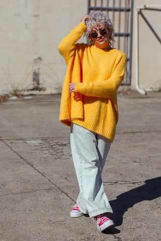 Helsinki Knit - Yellow