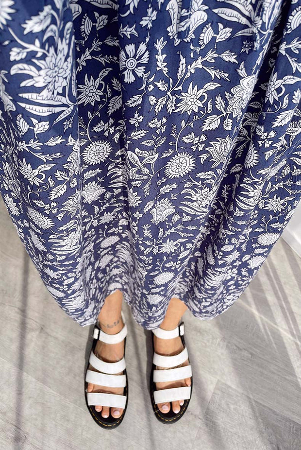 Bindii Dress - Navy