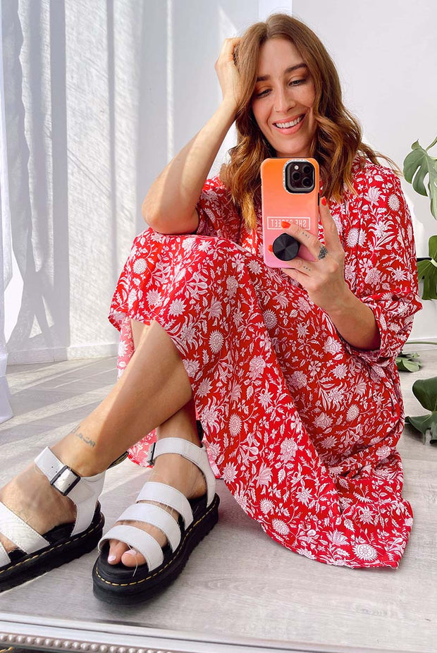 Bindii Dress - Red