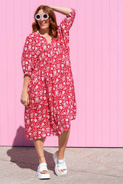 Bindii Dress - Red