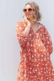 Bindii Dress - Rust