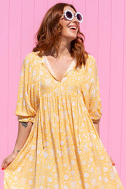 Bindii Dress - Yellow
