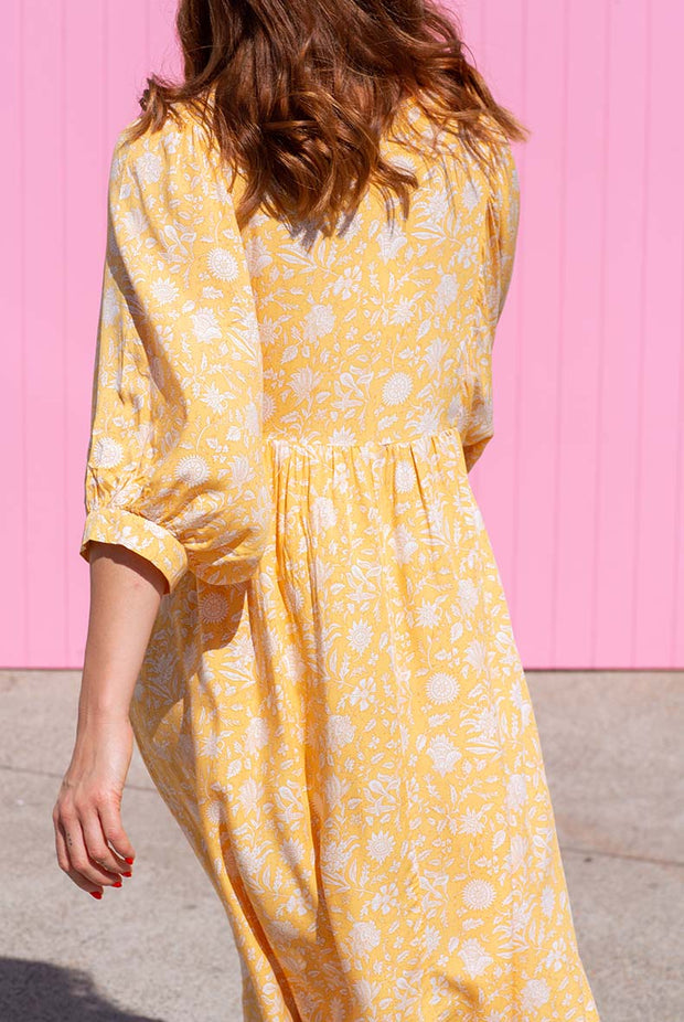 Bindii Dress - Yellow