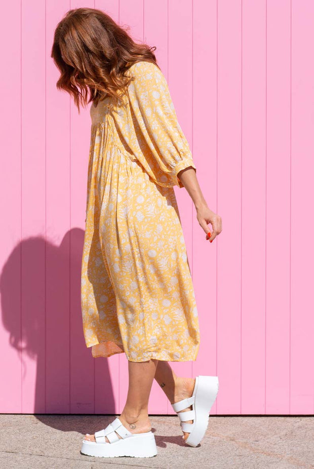 Bindii Dress - Yellow