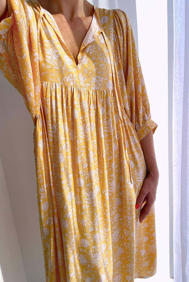 Bindii Dress - Yellow