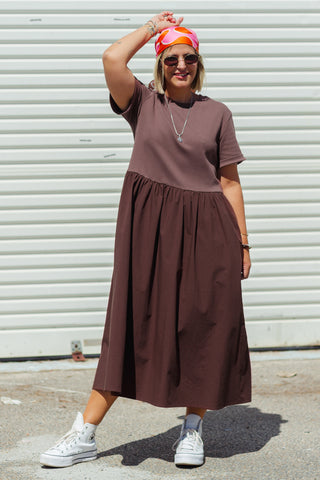 Jetta Dress - Chololate