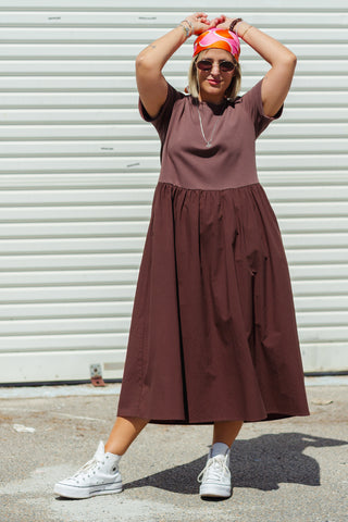 Jetta Dress - Chololate