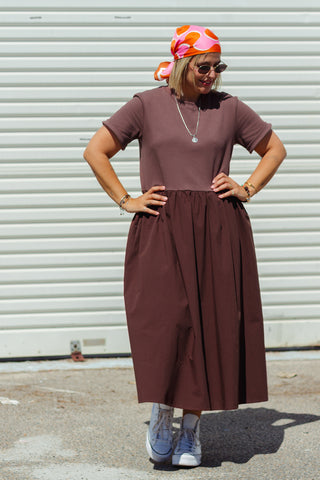 Jetta Dress - Chololate
