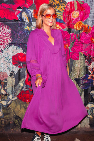 Juno Dress - Magenta